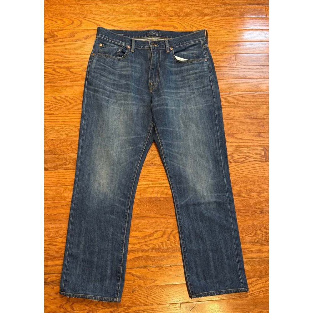 New Lucky Brand 410 Athletic Fit Jeans Fits 34x29 Medium Wash Denim Blue Stretch